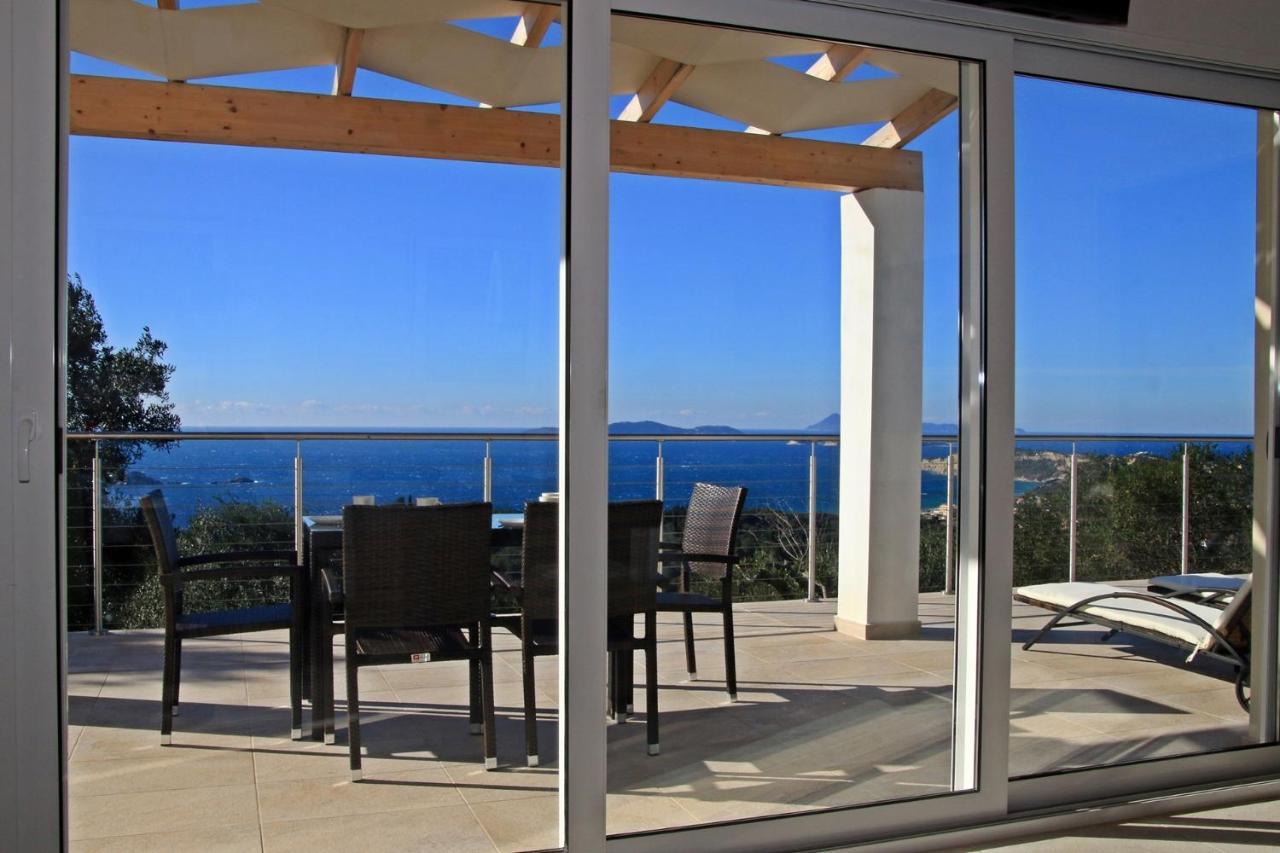 Sunset Sea View Villa 3 Agios Georgios Pagon Exteriör bild