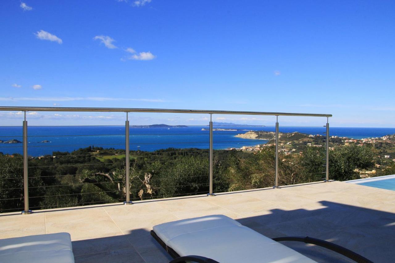 Sunset Sea View Villa 3 Agios Georgios Pagon Exteriör bild