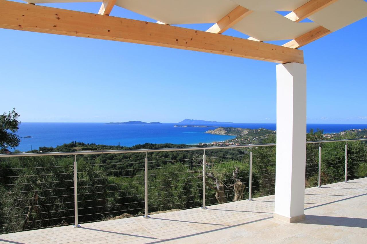 Sunset Sea View Villa 3 Agios Georgios Pagon Exteriör bild